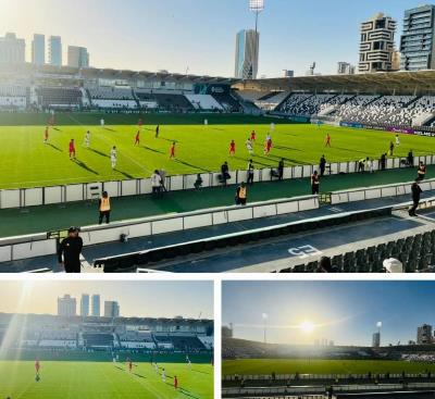 دیدار فوتبال تیم ملی امید کشورمان با تیم کره جنوبی در رقابت‌های جام ملت‌های آسیا